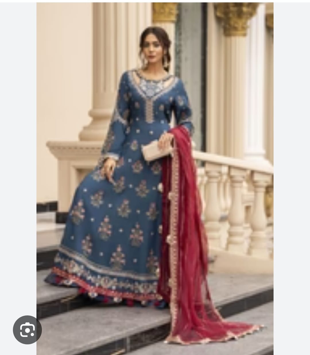 MB 092 GOWN BLUE