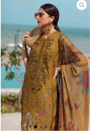 MB 019 MUSTARD SHIFFON