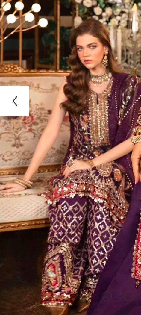MB 020 Purple Trouser