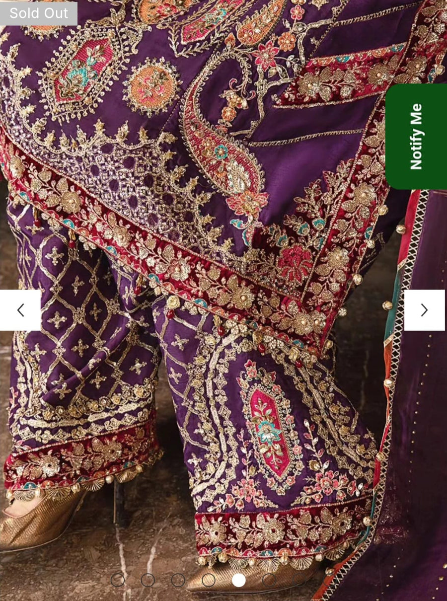 MB 020 Purple Trouser
