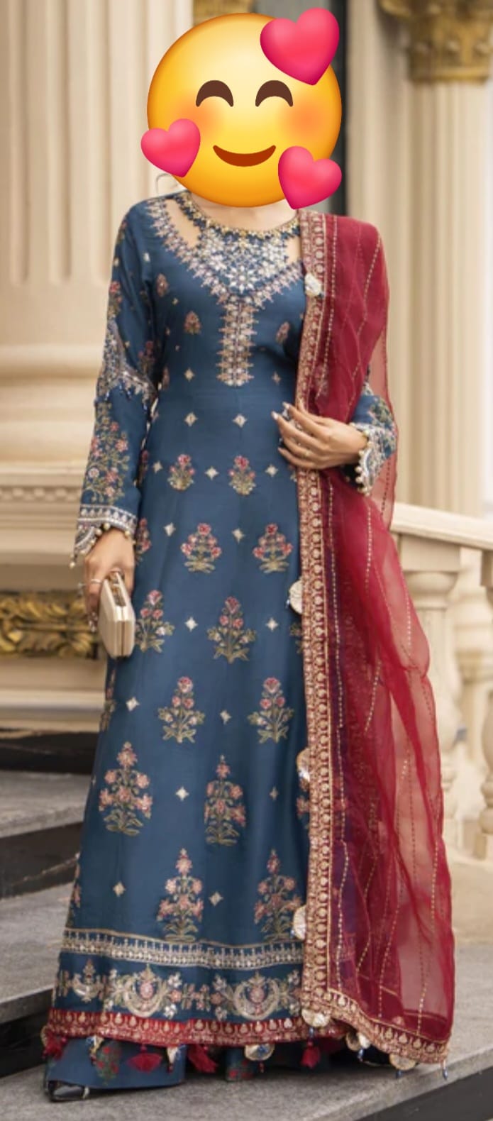 MB 092 GOWN BLUE