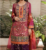 Zahra Rubab Design Pink Organza Sharara - Image 3