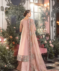 Maria B Design Luxury Organza Pink Frock - Image 4