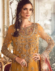 Maria B Design Mustard Organza Gharara - Image 2