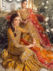 Maria B Design Mustard Organza Gharara - Image 5