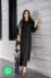 Black | Cream - Lawn 3pc - Image 2