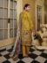 Munira Mustard-Yellow Linen Suite - Image 4