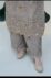 Taupe-Grey Chiffon Suite - Image 2